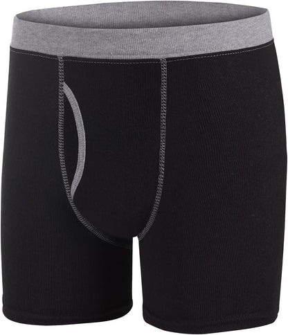 Boys' Boxer Briefs, Moisture-Wicking Underwear for Boys & Toddlers, Assorted, 10 or 12 Pack